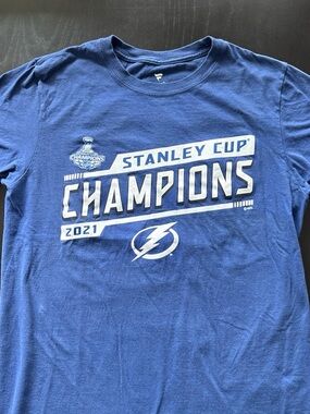 Fanatics Tampa Bay Lightning 2021 Stanley Cup Champions Women’s Tee
